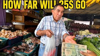 How far will 25$ go in a Belizean Market Everything I ate -San Ignacio #belize #market #travel #cayo