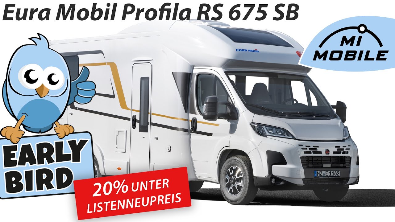 Viel Raum im Teilintegrierten - Eura Mobil Profila RS 675 SB - Premium Wohnmobil als Earlybird