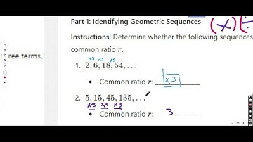 Understanding and Solving Geometric Sequences