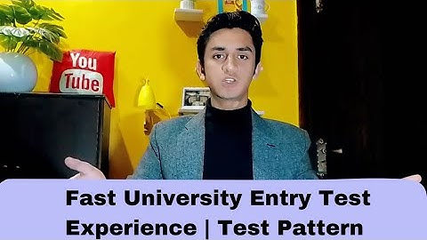 Fast university (Nuces) 2022 Negative Marking |Test Pattern | Aggregate Formula | Edu-Tech -001