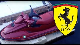 Presenting the ferrari jet ski, most overpriced piece of equipment on
planet. visit my other channel for more awesomeness. new off wall
videos re...