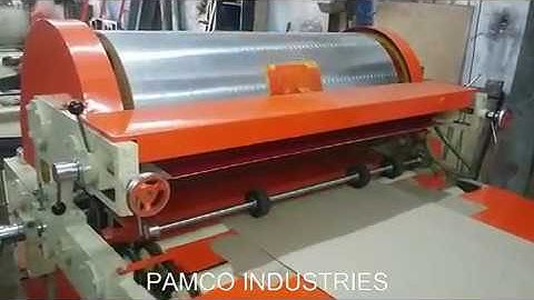 REEL TO SHEET FLEXO PRINTING MACHINE BY PAMCO INDUSTRIES