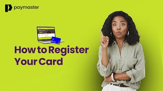 How to Register your Bank Card