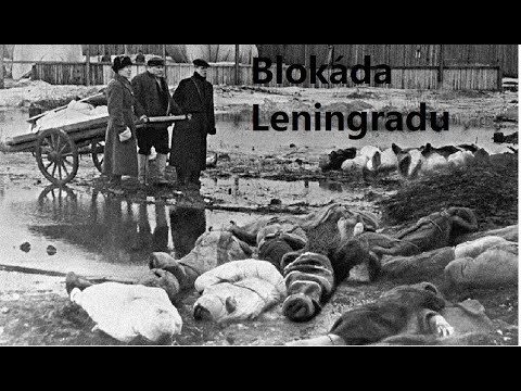 Video: Jak Vypadal Leningrad Během Obléhání