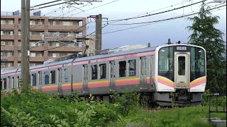 快速直江津行きE129系B25編成【4K】3374M