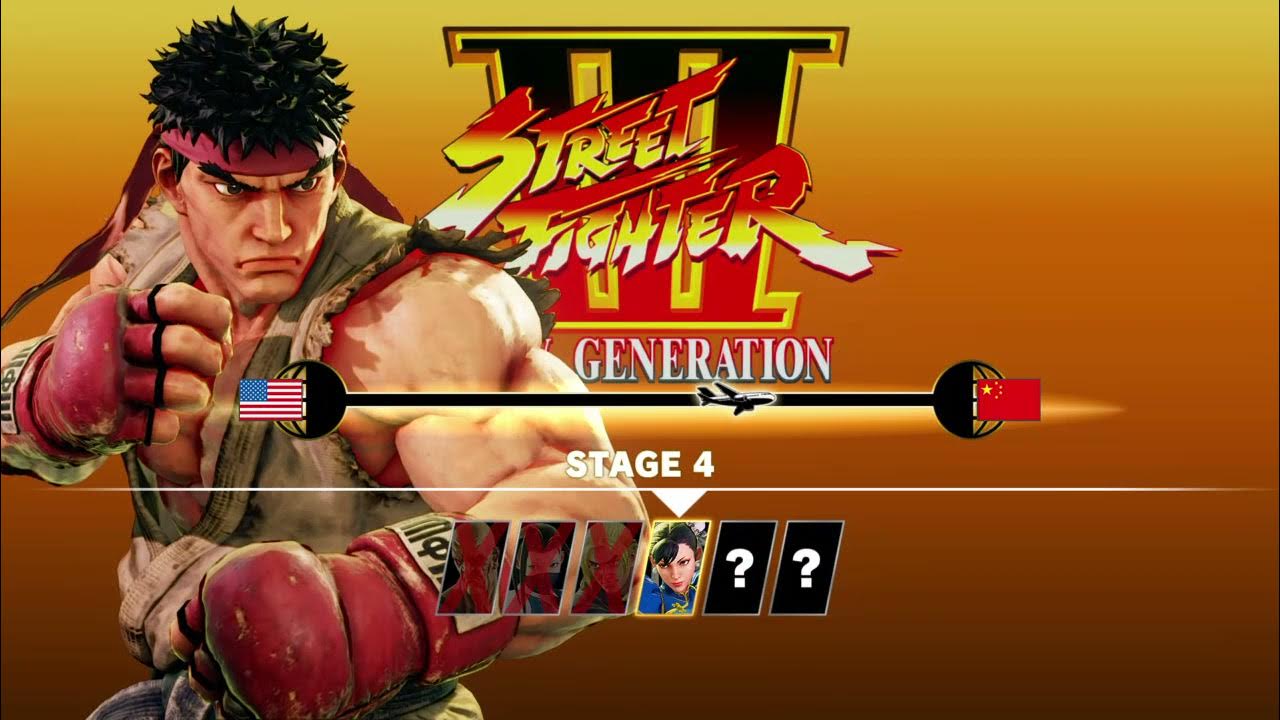 Street Fighter V - Ryu Arcade Mode (HARD) 