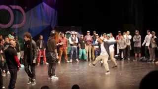 Les Twins vs Alpha Jack & Joe styles WOD Las Vegas 2014 All Styles Final