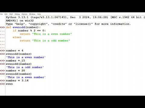 Find Even Odd numbers in Python | Day 10 Part 2 Question | Python for Beginners | Python if else