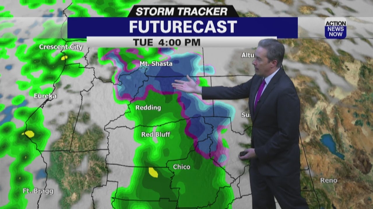 Storm Tracker Forecast - Rain And Snow Arrive Tuesday Afternoon - YouTube