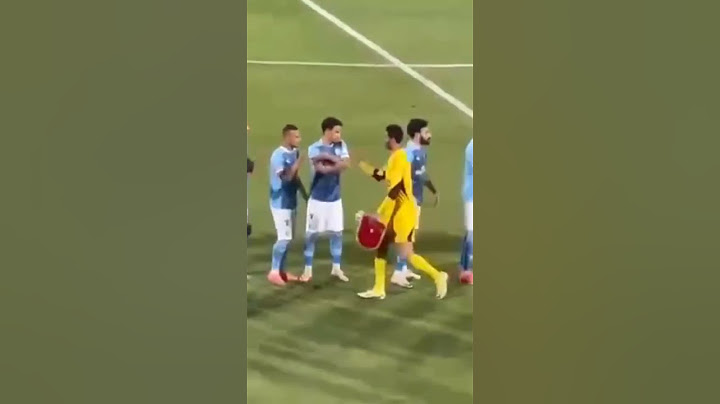 🔴 شاهد ما فعله #الشيبي علشان ميسلمش علي حسين الشحات قبل مباراة #الاهلي وبيراميدز !!-  تصرف غريب