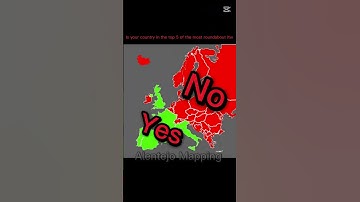 Is your country in the top 5 countries with the most roundabouts #mapping #roundabout #portugal
