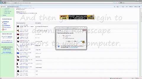 How to download Runescape cursors