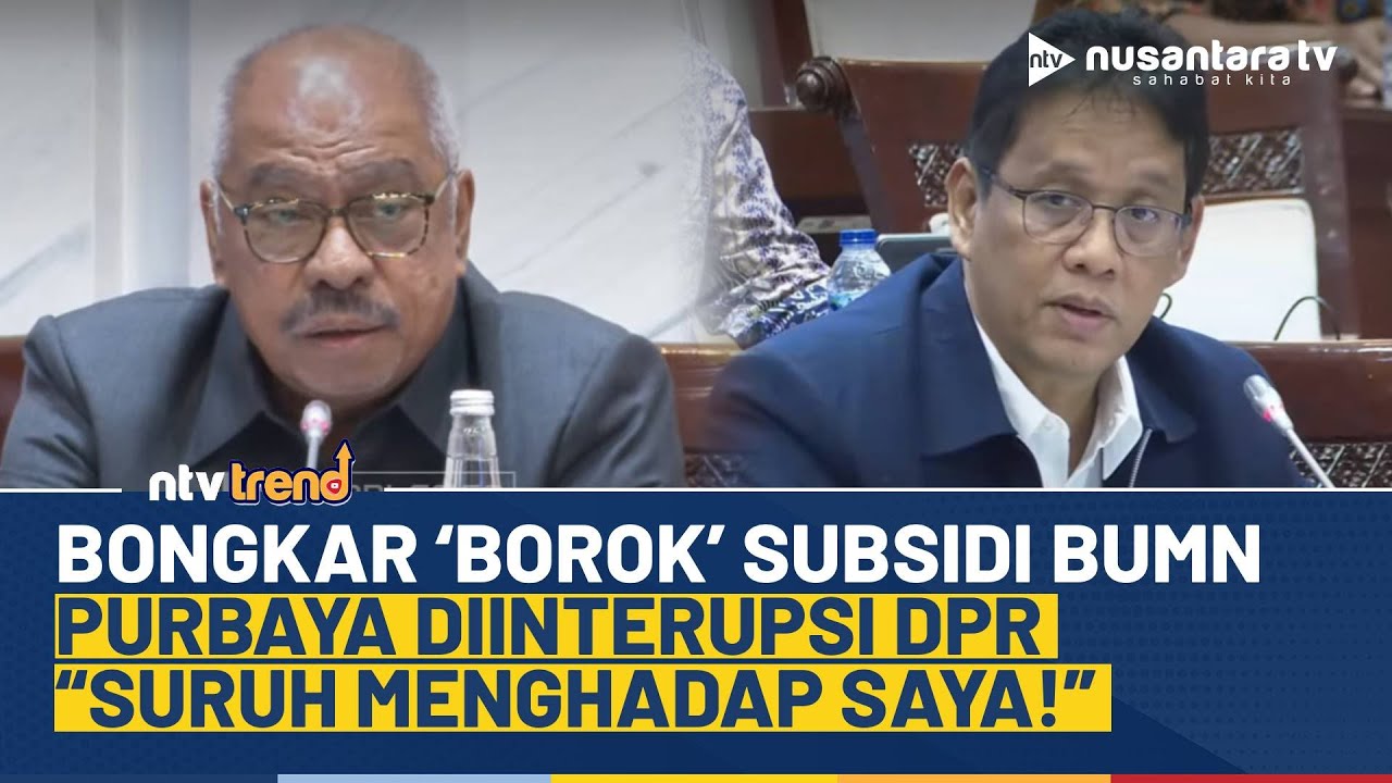 Menkeu Purbaya Tak Terima Diinterupsi DPR Saat Bongkar ‘Borok’ Subsidi BUMN: “Suruh Menghadap Saya!”