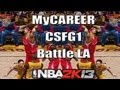 NBA 2K13 MyCAREER EP26 Playoffs Round 2 Game 1 Battle LA 