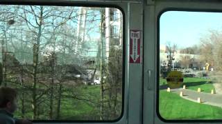 Riding the monorail to the space needle @737southwest
