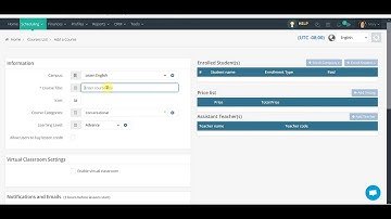 Ayotree Geting Started 4. Scheduling Courses