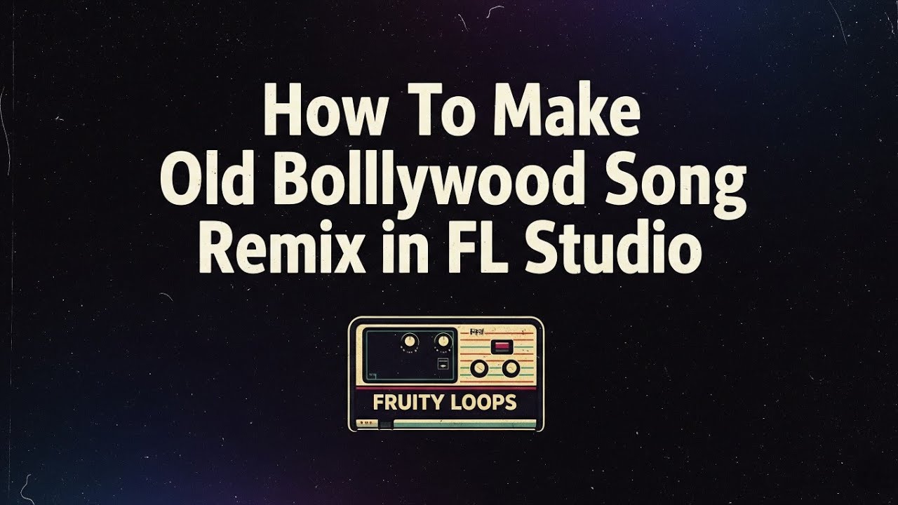 How to make Old Bollywood Song Remix using default plugins in FL studio 20