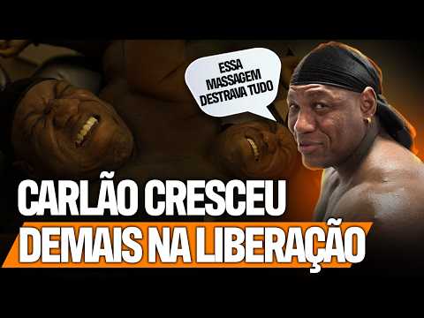 Carlão fez LIBERAÇÃO MIOFASCIAL e CRESCEU! 😳 Mas sofreu HORRORES…