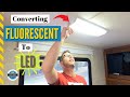 Converting Fluorescent Lights to LED In Motorhome Class A