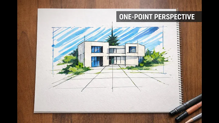 Transforming Simple Lines Into Professional Architectural Drawings | Marker Technique