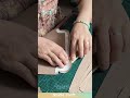 Leather bag processing by skilled artisans! #handmade