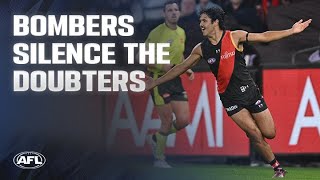 Bombers fly up, first goal feelings