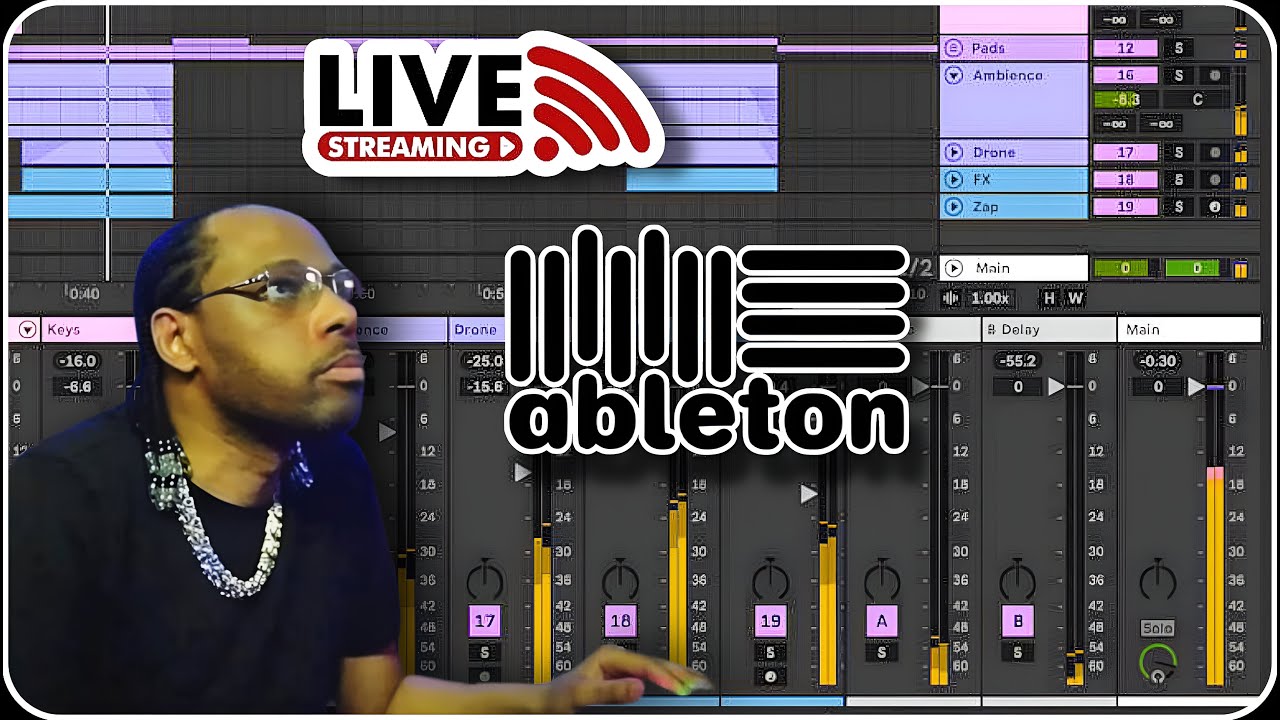 Ableton Live Beat Making - Workflow Tips [ Live Stream 11/24/24 ] - YouTube