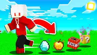 Minecraft But JUMPING Gives You RANDOM OP Items..