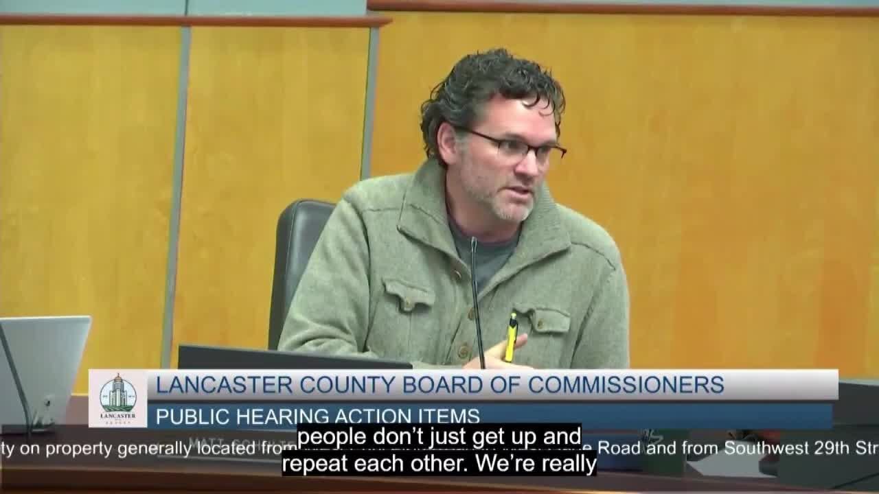 Lancaster County Board votes on solar farm near Hallam - YouTube