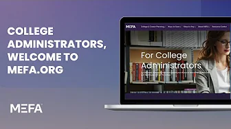 College Administrators, Welcome to mefa.org