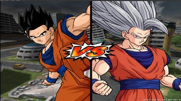 Ultimate Gohan vs Beast Gohan | even power doesn