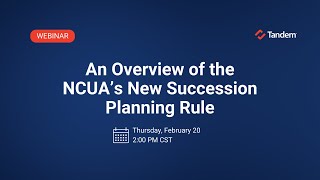 An Overview of the NCUA’s New Succession Planning Rule