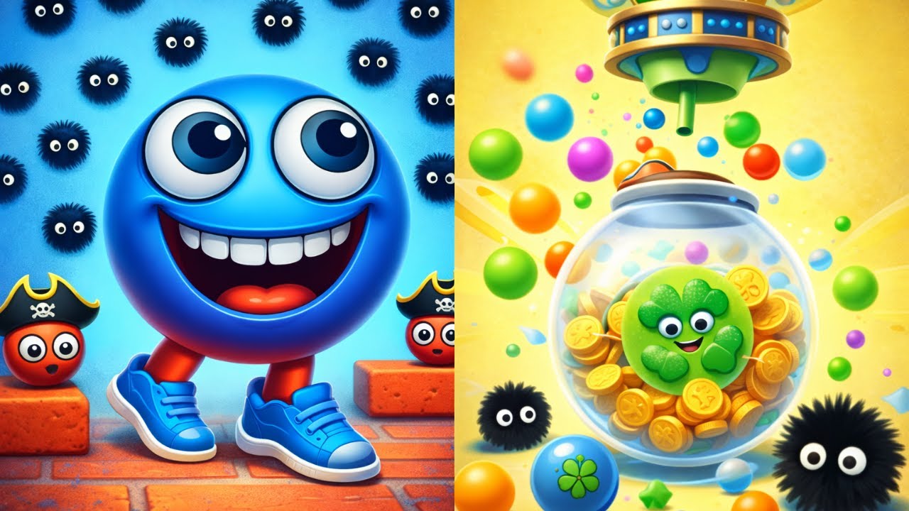 Hide Ball vs Lucky Ball Game | Skill vs Luck Challenge Gameplay