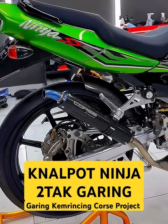 CEK SOUND KNALPOT NINJA 2TAK KERING KEMRINCING - Knalpot Ninja R RR Corse Project RS1