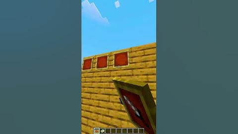 Minecraft Map Illusion🤯 #minecraft #shorts