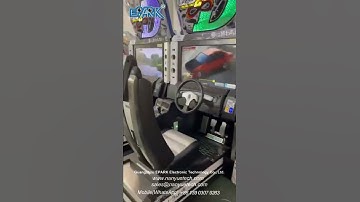 EPARK Initial D8 Coin Operated Games For 2 Players Simulator Racing Game Machine