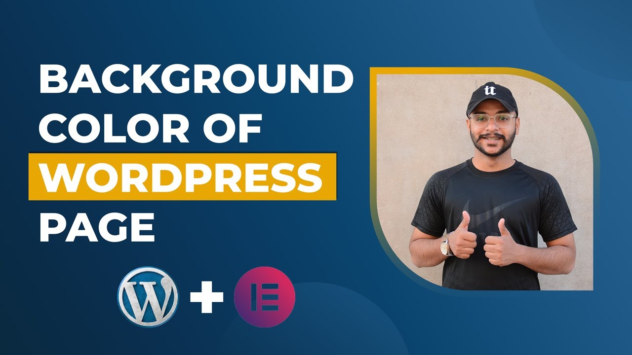How to Change Background Color of the WordPress Page Using Elementor ...
