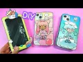 Paper diytoca boca phone cases decoration squishy asmr 