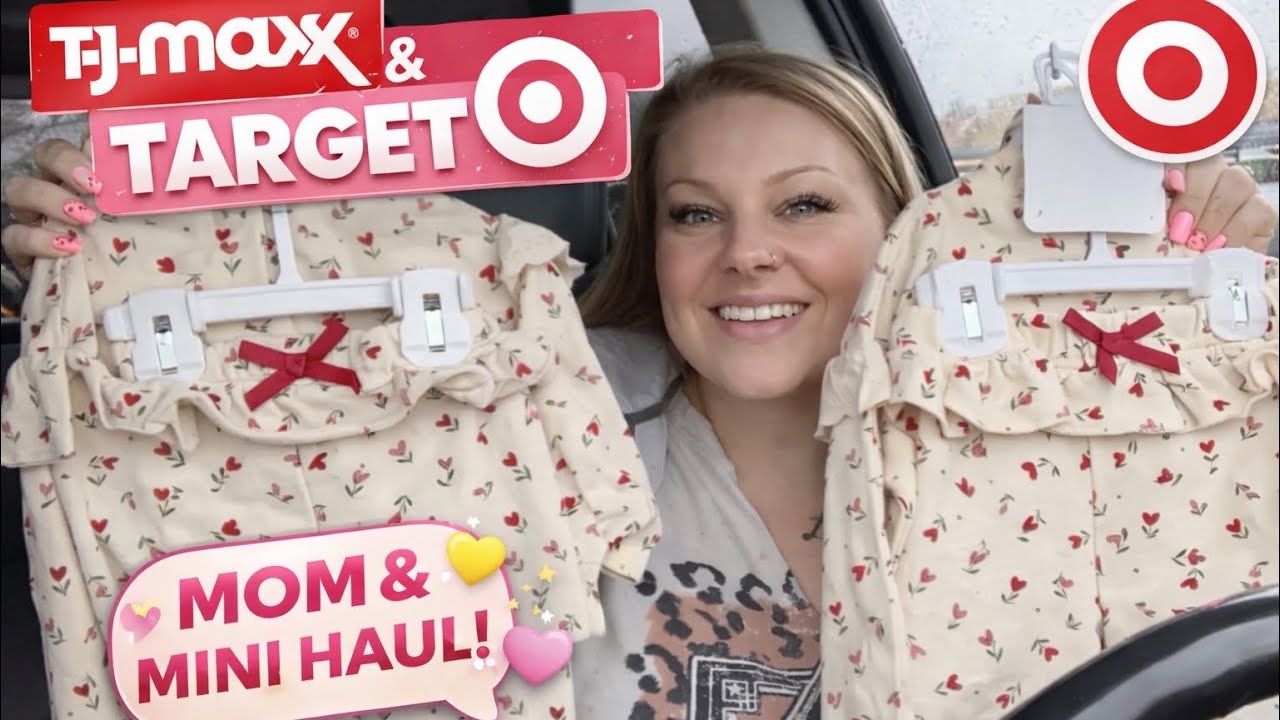 TJ Maxx & Target Haul 2026 | Try-On, Deals, and Mom & Mini Pedicure Day