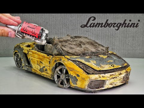 Restoration Lamborghini Gallardo Spyder – Awesome Detailed SportCar restore