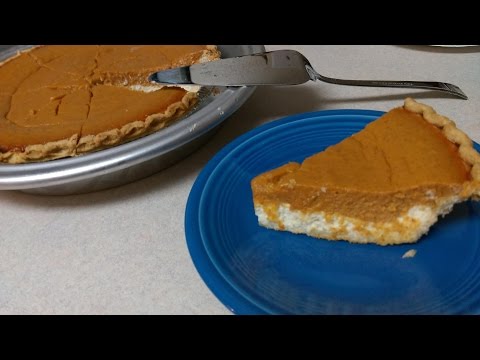 Pumpkin and Cheesecake Pie