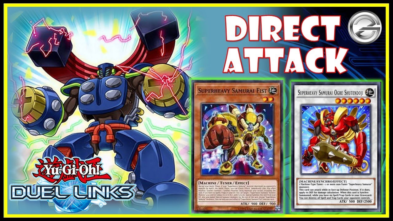 Yugioh Duel Links Superheavy Samurai Deck 2022 The Best Machine Deck