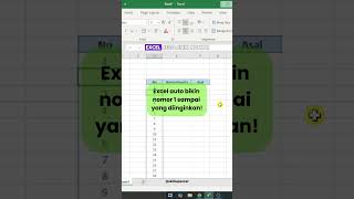 ⚡ Trik Excel Cepat yang Jarang Diketahui!  #belajarexcel #excelpemula #exceltips #excel #exceldasar