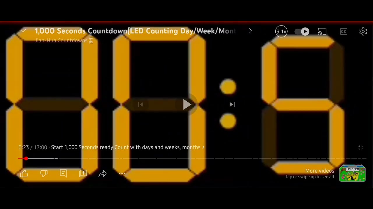 RF 02:2 Weeks (LED Count up to 2:2 Weeks = 16 Days) Remix Ox Ford