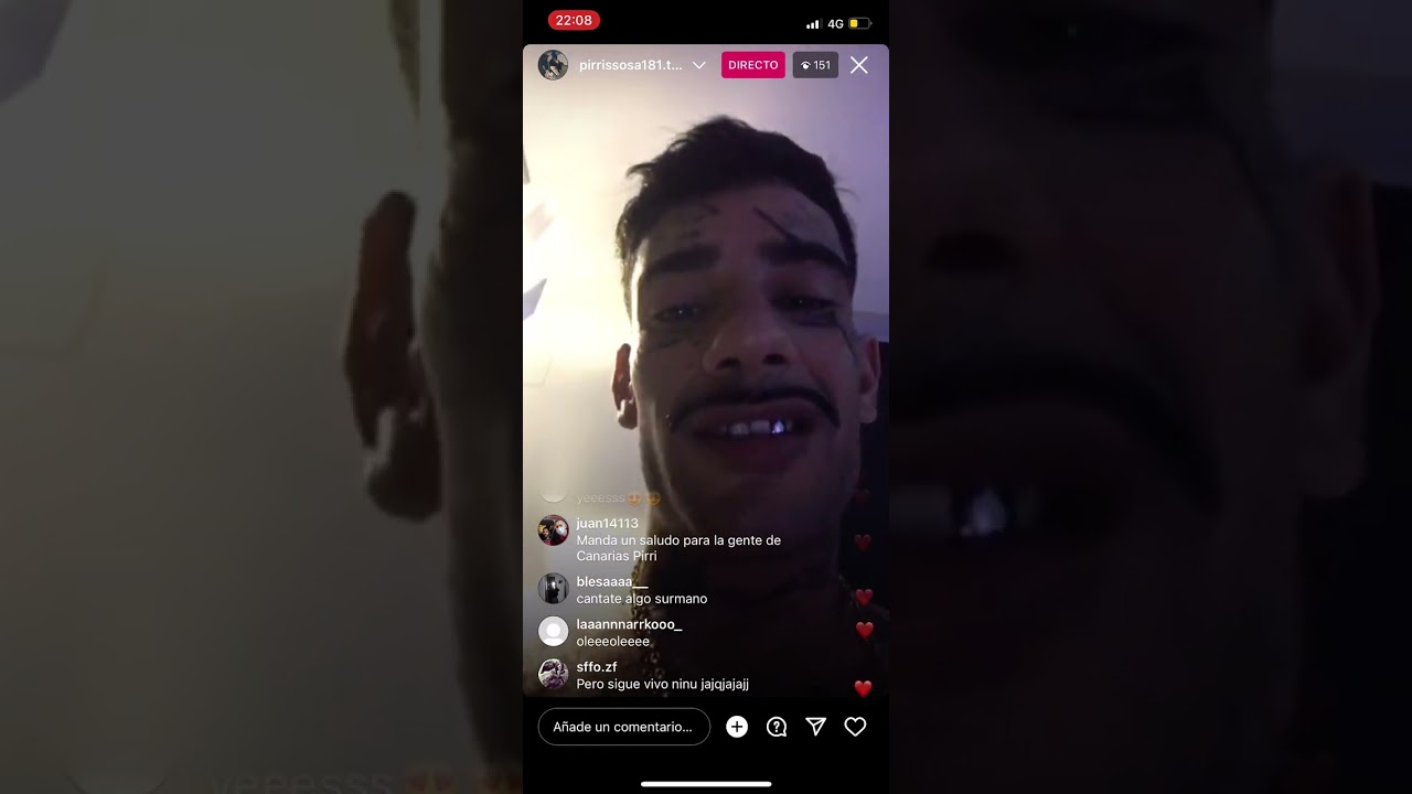 Pirris Sossa en Directo fuera de la Carcel