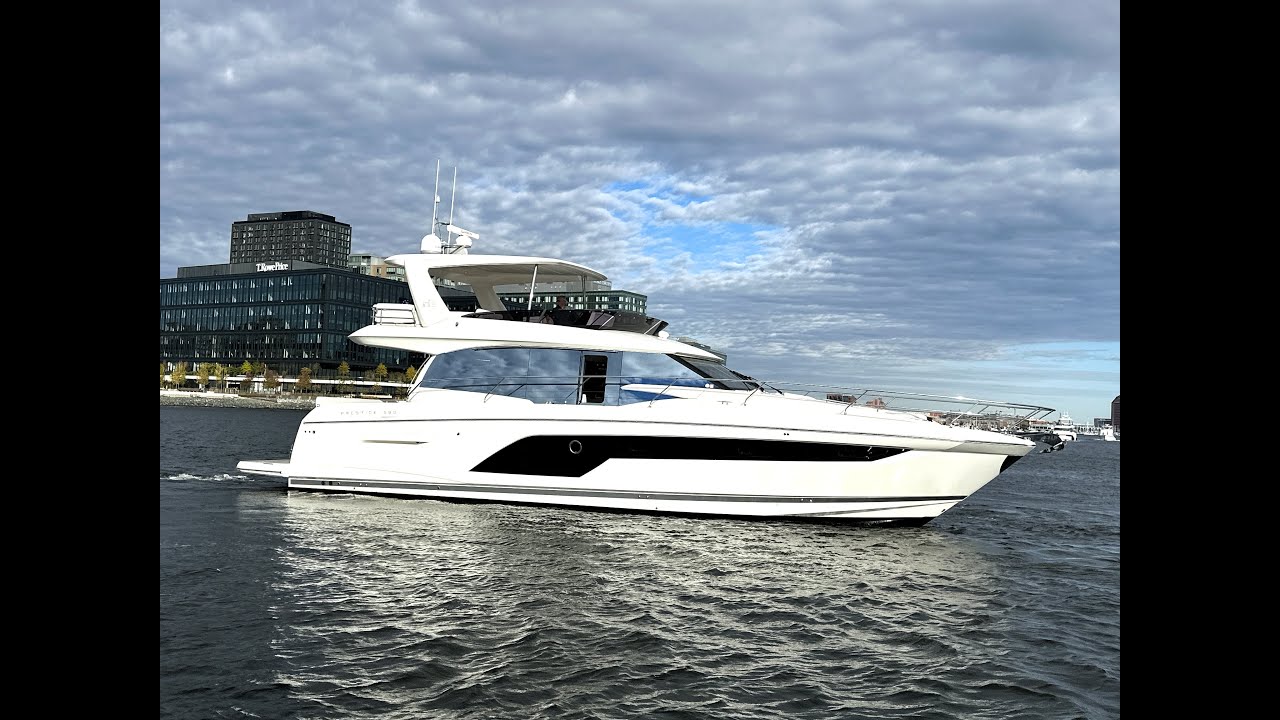 2023 Prestige Yachts 590 Fly.  For Sale!