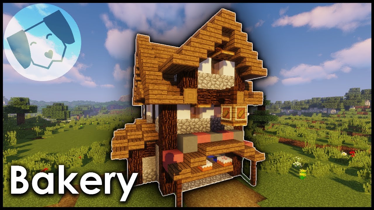 Minecraft: Medieval Bakery Tutorial! - YouTube