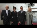 Emmanuel Macron arrive à Berne pour