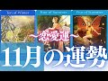 ⚠️厳しめ辛口あり閲覧注意⚠️【 11月の運勢 恋愛運 】あなたに起こること&メッセージ💌【 タロット・オラクル・ルノルマンカードリーディング 】