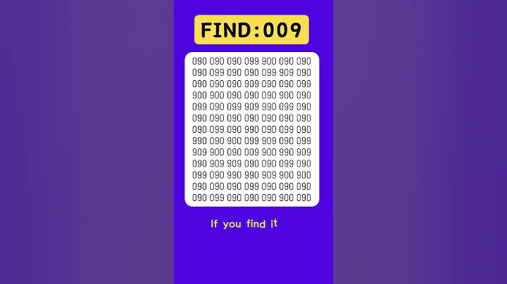Find odd numbers - 009 - #odd #quiz #braintest